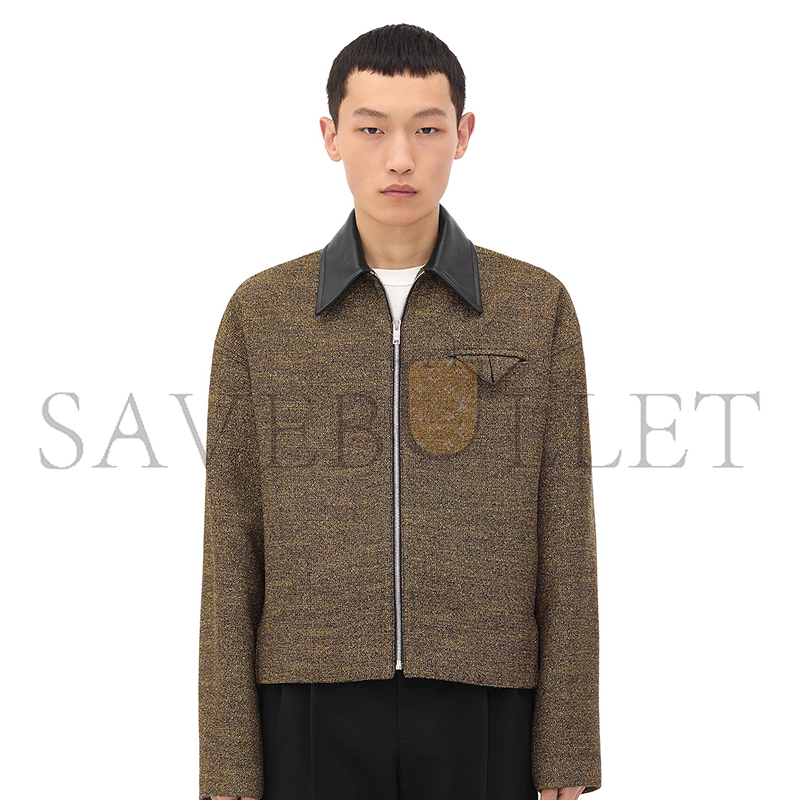 BOTTEGA VENETA COTTON FRISE BLOUSON 810404V4M707278